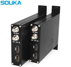โมดูล SKD296X ตัวเข้ารหัสและตัวปรับสัญญาณภาพแบบคู่ H.264 2 HD เป็น 1 RF DVB-T ISDB-T LCN - Product Image 2