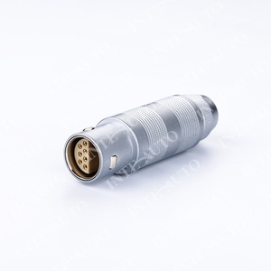 Connecteur électrique circulaire 4 broches Fgg19, contacts mâle-femelle, série Fgg Egg 00S - 3S, connecteur de câble Push-Pull - Product Image 3