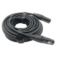 Câble audio HiFi blindé tressé en cuivre nu avec logo OEM, 3,5 mm Aux vers 6,5 mm vers XLR mâle-femelle, pour microphone