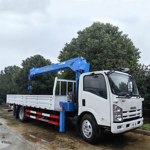 מנופים רכבים ניידים חדשים ISUZU 5 טון משאית מנוף רכוב הידראולי - Product Image 3