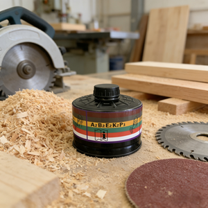 Kartrid Filter Multi-<span class=keywords><strong>Gas</strong></span> Standar 40mm A2B2E2K2P3R untuk Masker <span class=keywords><strong>Gas</strong></span>, Perlindungan Terhadap Uap Organik dan <span class=keywords><strong>Gas</strong></span> Asam - Product Image 5