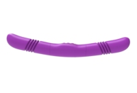 Vibromasseur double extrémité pour le plaisir lesbien, jouet sexuel électrique en silicone, double gode réaliste pour stimulation anale, point G et prépuce