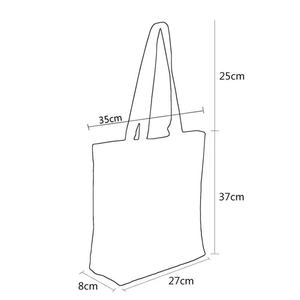 Bolsa de Mano de Moda Personalizada con Dibujos Animados de Dentista y Enfermera, Bolsa de Hombro Ecológica Reutilizable, Bolsas de Compras para Mujer, Bolsos Casuales Portátiles - Product Image 6