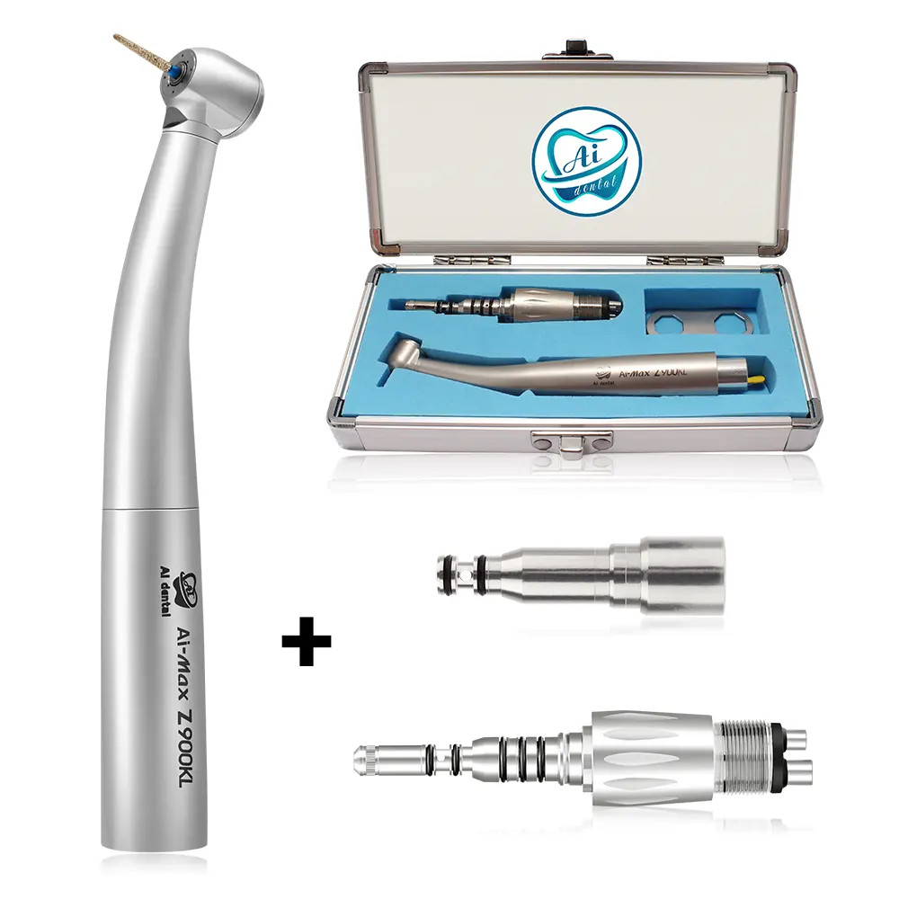 Turbine Air Dental Handpiece Kit Z900KL Coupler Set Fiber Optic Turbines High Speed Top Quality Bearing Torque Power Odontologia