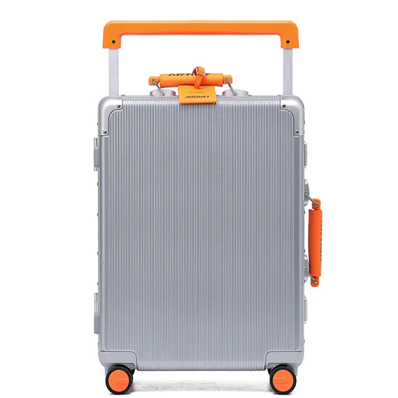 Aluminium Frame Reizen Trolley Bagage Instap Box Stille Universele Wiel Pull Bar Box Reisdoos Pc Unisex Case