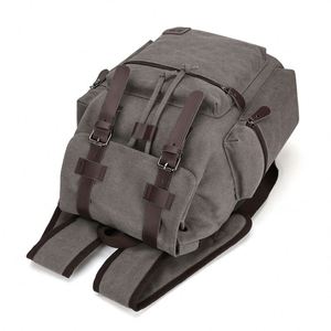 Custom Casual Travel Sport <b>Backpack</b> <b>Large</b> Capacity College Student School Bags Men Canvas Hiking Vintage Laptop <b>Backpack</b> - Product Image 5