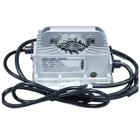 Cargador de batería de litio personalizado, cargador de batería de iones de litio resistente al agua para batería de litio Lifepo4 NCM con pantalla en tiempo Real