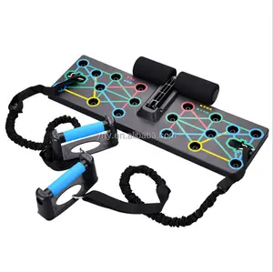 Vendita calda multifunzionale Push Up Board 3 in 1 set di attrezzature per il Fitness Supine Assistant Home addominale Muscle Training Bracket