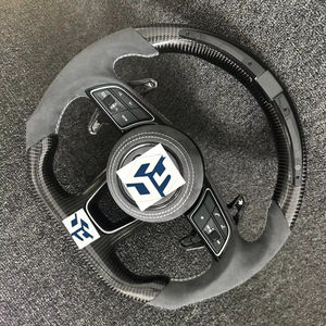 Volant de course personnalisé en fibre de carbone véritable Z Smart LED pour Seat <span class=keywords><strong>Cupra</strong></span> Leon Tavascan Terramar Formentor Born Ateca - Product Image 1