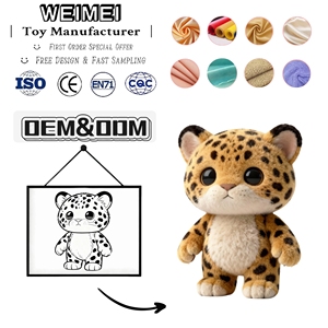 Produttori di Bambole Personalizzate, Giocattoli AI per Bambini, <span class=keywords><strong>Peluche</strong></span>, Animali di <span class=keywords><strong>Peluche</strong></span>, Bambola AI Artistica a Forma di <span class=keywords><strong>Leopardo</strong></span>, Regalo di Compleanno - Product Image 1