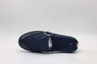 Mocassins pour femmes en PU avec logo personnalisé, lacets en caoutchouc, à enfiler, respirants, légers, doux, antidérapants, décontractés, pour la marche