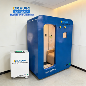 DR HUGO uDR C3 Mini Single Person HBOT Hyperbaric Oxygen Chamber Physiotherapy 1.5ata Sitting type Hyperbaric Chamber - Product Image 1