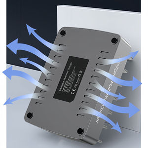 72W QC3.0 Multi-Port USB Charger PD Tablet Cell Phone Universal USB <b>C</b> Desktop Stand Smart <b>Charging</b> Station Fast Charger - Product Image 2