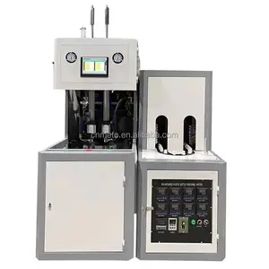 2 Cavity Semi-Automatic Mineral Water Beverage Bottle Blowing Machine In Stock Supply-Stretch Blow Moulding Machines