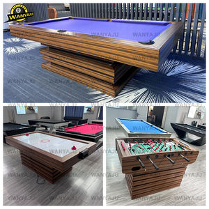 Villa de interior más popular, mesa de <span class=keywords><strong>billar</strong></span> de estilo moderno, cama de pizarra de alta calidad, mesa de <span class=keywords><strong>billar</strong></span> de comedor de lujo, tapa de <span class=keywords><strong>ping</strong></span> <span class=keywords><strong>pong</strong></span> - Product Image 6