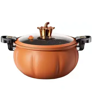 Hot sales micro pressure Pumpkin pot Maifan stone non-stick soup pot multi-functional stock pot