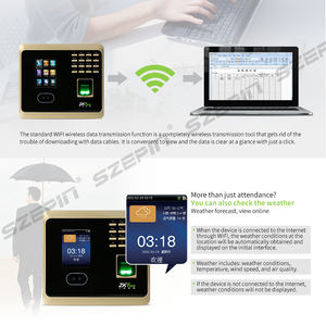 ZK Teco UF100PLUS-S temps de présence système biométrique empreinte digitale Scanner temps de présence Machine horloge empreinte digitale - Product Image 4