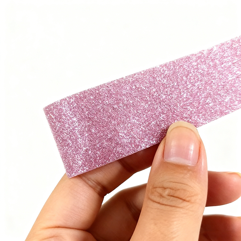 Film Glitter Cardstock Adhesive Backing No