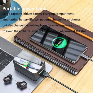 Phổ Biến DX-35 TWS Earbuds Tai Nghe Không Dây Bt V5.4 HiFi Chất Lượng Âm Thanh Thể Thao Tai Nghe Với <span class=keywords><strong>LED</strong></span> Hiển Thị Cho PC Điện Thoại thông minh - Product Image 6