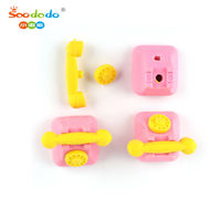 Personnalisé Chaud Fantaisie 3D Coloré Enfant Mignon En Caoutchouc Pas Cher En Gros Étudiants Stationnaire Chaud Animal Crayon Enfants Mini Canard Forme Gomme