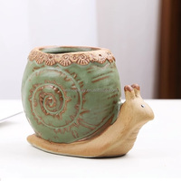 Pots en grès écologiques bohèmes modernes, poterie en céramique, pot à fleurs pour plantes succulentes, cactus, cadeau de bricolage, décoration de jardin