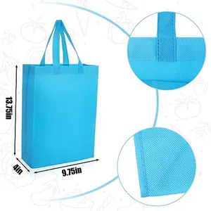 Aangepaste Herbruikbare Tote Kappentas Gerecycled Eco Non Woven Tas Met Logo