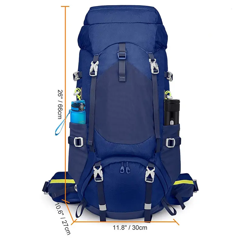 DS01 2022 New Wholesale Waterproof Canvas Outdoor Multi Function Camping Backpack For Travelling Hiking Bag Mountain Backpacks