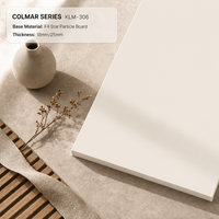 Échantillon de panneau de particules mélaminé Série Colmar 8 couleurs F4 Star 18mm pour armoire de cuisine et personnalisation complète de la maison