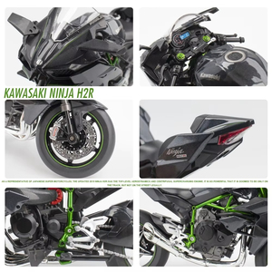 <span class=keywords><strong>รถ</strong></span>มอเตอร์ไซค์ <span class=keywords><strong>H2R</strong></span> คาวาซากิ Ninja 1_9ฉีดน้ำด้านหน้าพวงมาลัยโมเดลโลหะอัลลอยเครื่องประดับประเภท<span class=keywords><strong>รถ</strong></span> - Product Image 3