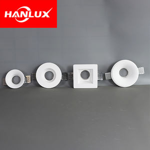 Inbouw ronde vierkante GU10 LED gipsplafondlamp voor slaapkamer, gang, slimme, anti-verblindende downlight - Product Image 4