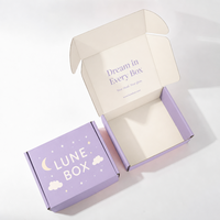 Boîtes d'expédition personnalisées, boîtes d'emballage en carton écologiques de luxe modernes pour cosmétiques, jouets, emballages cadeaux, logo