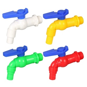 Grifo de Plástico PP Colorido con Diseño de Apertura Rápida, Grifo de PVC de 1/2 pulgada - Product Image 2