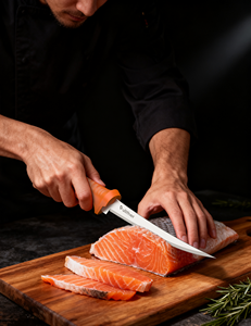 Couteau de pêche en acier inoxydable multi-styles à prix de gros usine, couteau à fileter le <span class=keywords><strong>saumon</strong></span> avec manche en TPR, personnalisation prise en charge - Product Image 2