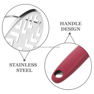 Herramienta trituradora manual de patatas para puré de alimentos sin esfuerzo para frutas y verduras de aguacate Agarre ergonómico - Product Image 3