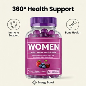 Complément Alimentaire <span class=keywords><strong>Multivitamin</strong></span>é en Gummies pour Femmes, Marque Privée OEM, Soutien Immunitaire et Énergétique, pour la Santé Féminine Adulte - Product Image 2