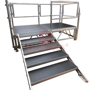 Aluminum <strong>Stage</strong> Mobile Show <strong>Stage</strong> Portable Truss Display Outdoor Folding <strong>Stage</strong> <strong>Platform</strong> Support OEM - Product Image 2