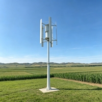 Générateur éolien 10 kW à axe vertical 48V/220V/380V pour usage domestique, énergie verte