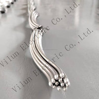 Varillas de Blindaje Helicoidales de Aleación de Aluminio 6061 para Líneas de Alta Tensión, Longitud Personalizada, Certificación ISO9001, Marca Vilun, Estándar IEC 61284