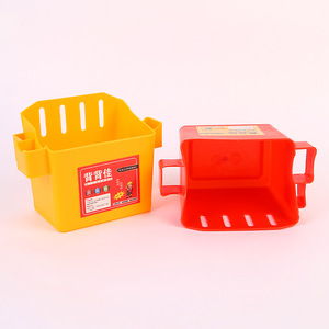 Back Tool Waist Box Double Compartment Thickened Construction Site Nail Pocket Portable Plastic Toolbox - Product Image 2
