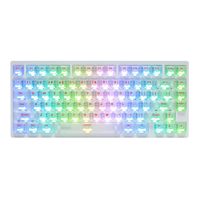 Teclado Magnético con Cable OEM ODM MG75MAX de 81 Teclas, Frecuencia de Escaneo de Tecla Única de 256KHZ, Revestimiento Nano PCB, Resistente al Agua, Efecto Hall 8KHZAR