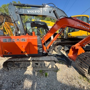 Excavadoras Usadas Originales de Japón, Mini Hitachi ZX60 de 6 Toneladas, Hidráulicas, Buen Precio - Product Image 1