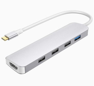 Type-C Docking Station 5 in 1 Multifunctional Docking Station USB 3.0 Hub Extender <strong>Computer</strong> Splitter - Product Image 4
