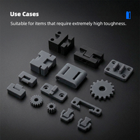 Résine photopolymère résistante de type nylon Inslogic, excellente résistance à la traction, impression facile, résine pour imprimante 3D, épaisseur de couche de 0,05 mm