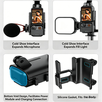 Offre Limitée : Accessoires pour Appareil Photo - Cadre de Protection Léger, Portable et Anti-rayures avec Adaptateur, Poignée d'Extension et Support Griffe Froide