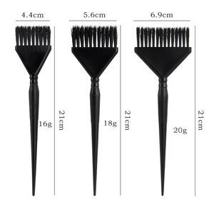 Brosse à cheveux à pointe noire Barber <span class=keywords><strong>Shop</strong></span> Baking Oil Comb Salon Highlight Hair Toolhair dye brush - Product Image 4