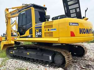 Excavatrice sur chenilles Komatsu PC240 du Japon, 24 tonnes, godet de 1 m³, faible nombre d'heures de travail, pour travaux lourds de terrassement - Product Image 6