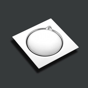 Rejilla de drenaje de suelo cuadrada moderna de 100 mm para baño y ducha con filtro anticorrosión para <span class=keywords><strong>lavadora</strong></span> - Product Image 3