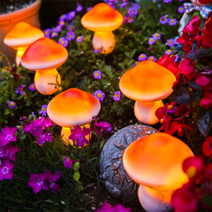 Lumières féeriques en forme <span class=keywords><strong>de</strong></span> champignon, 50 pièces, décorations pour jardin, étanche - Product Image 1