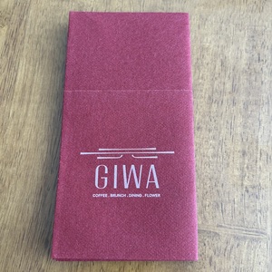 热销一次性彩色餐巾纸 1 层袋装式定制餐具餐巾纸带徽标 - Product Image 3