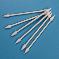 CA-003 Coton-tige ESD à double pointe en papier biodégradable 4,7 mm pour salle blanche et nettoyage industriel